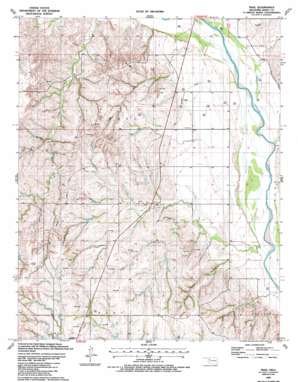 Trail topo map