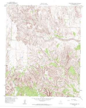 Troublesome Creek USGS topographic map 35100a6
