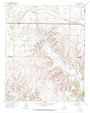 Fuller USGS topographic map 35100b1