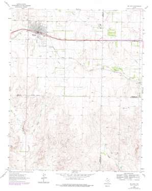 McLean USGS topographic map 35100b5