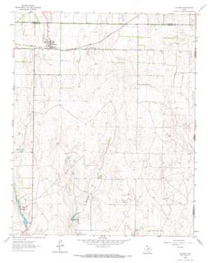 Pampa USGS topographic map 35100e1