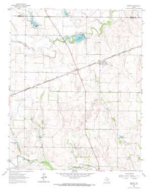 Briscoe USGS topographic map 35100e3