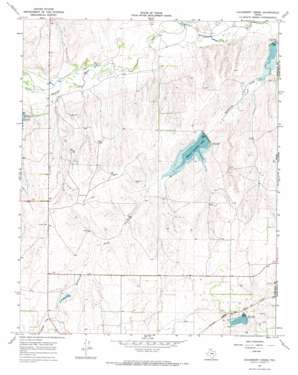 Hackberry Creek USGS topographic map 35100f1