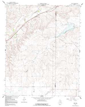 Lora USGS topographic map 35100f5