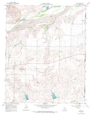 Gem USGS topographic map 35100g1
