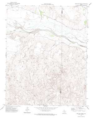 East Dry Creek topo map