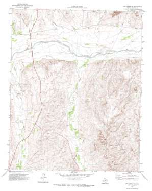 Dry Creek NE USGS topographic map 35100h7