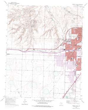 Amarillo West USGS topographic map 35101b8