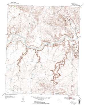 Puente USGS topographic map 35101d8
