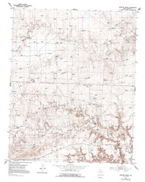 Spencer Draw topo map