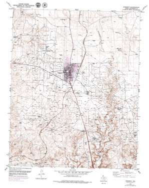 Stinnett USGS topographic map 35101g4