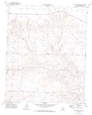 Little Blue Creek USGS topographic map 35101g7