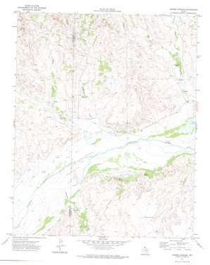 Garden Springs USGS topographic map 35101h1
