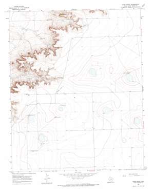 Sand Point topo map