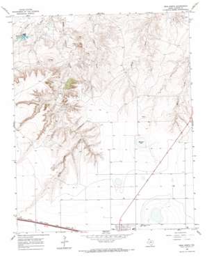 Vega North USGS topographic map 35102c4