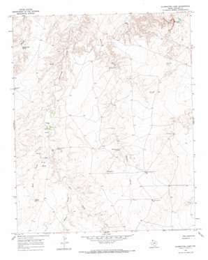 Alamocitos Camp USGS topographic map 35102d5