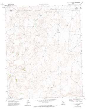 Little Indian Creek USGS topographic map 35102e1