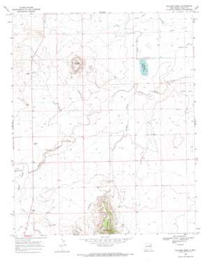 Bulldog Mesa USGS topographic map 35103a6