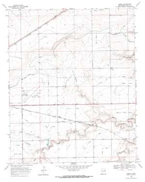 Lesbia USGS topographic map 35103b5