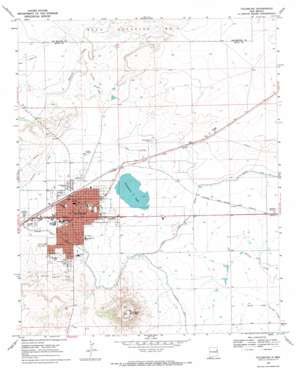 Tucumcari USGS topographic map 35103b6