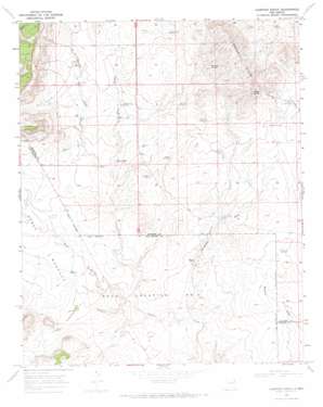Hampton Ranch USGS topographic map 35103d6