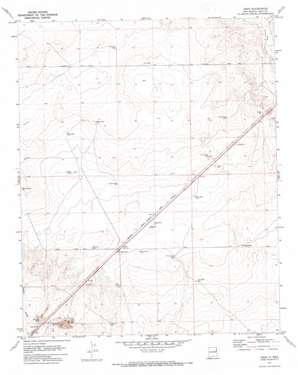 Obar USGS topographic map 35103e2