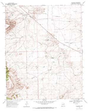Gallegos USGS topographic map 35103e6