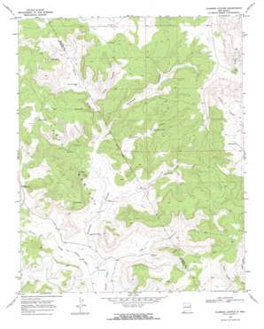 Alamosa Canyon USGS topographic map 35103e7