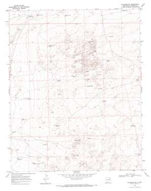 Gallegos NE USGS topographic map 35103f5