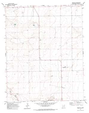 Amistad USGS topographic map 35103h2