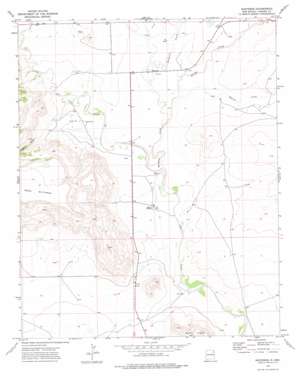 Bueyeros USGS topographic map 35103h6