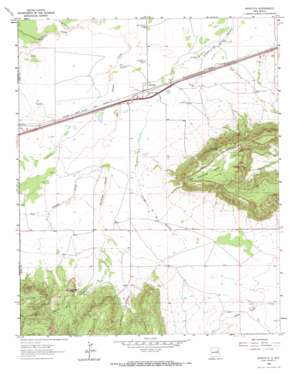 Conchas Lake USGS topographic map 35104a1