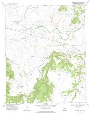 Monument Point USGS topographic map 35104c1