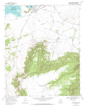 Tenaja Mesa USGS topographic map 35104c2