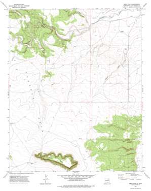 Mesa Pino topo map