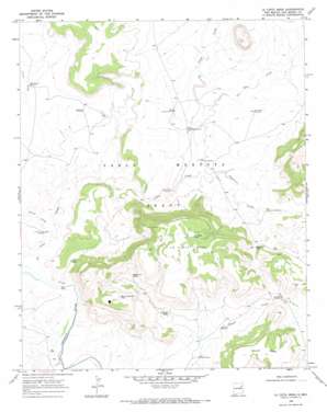La Cinta Mesa USGS topographic map 35104d1