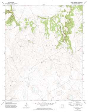 Canon Pedroso USGS topographic map 35104f7
