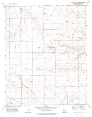 Kansas Valley Lake USGS topographic map 35104h1