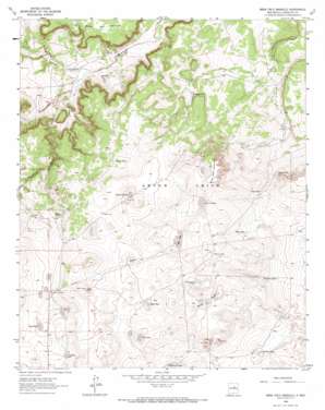 Mesa Palo Amarillo USGS topographic map 35105a2