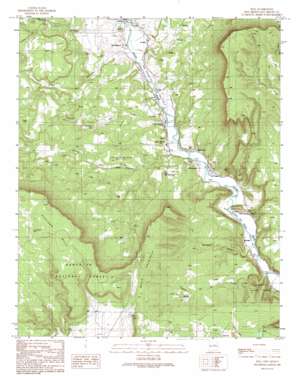 Sena USGS topographic map 35105c4