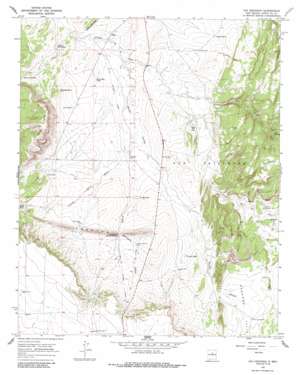Ojo Hedionda USGS topographic map 35105c8