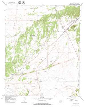 Galisteo USGS topographic map 35105d8