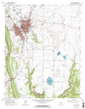 Las Vegas USGS topographic map 35105e2