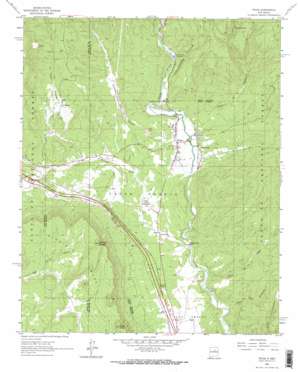 Pecos USGS topographic map 35105e6