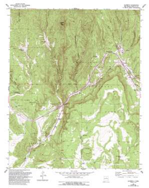 Glorieta USGS topographic map 35105e7
