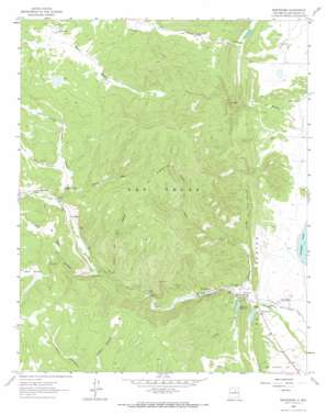 Montezuma USGS topographic map 35105f3