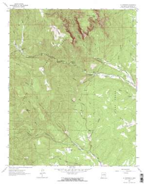 El Porvenir USGS topographic map 35105f4