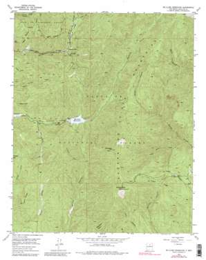 Mcclure Reservoir topo map