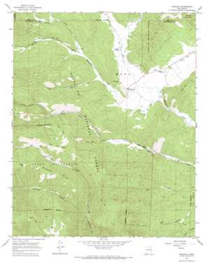 Rociada USGS topographic map 35105g4