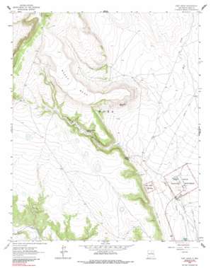 Fort Union USGS topographic map 35105h1